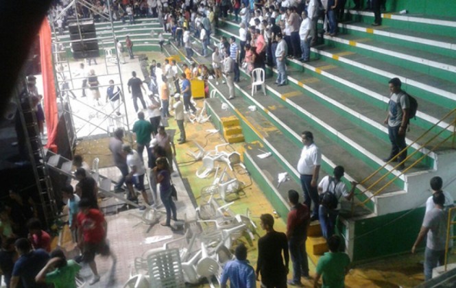“Barras bravas” afines al MAS agredieron a seguidores de UD en Santa Cruz