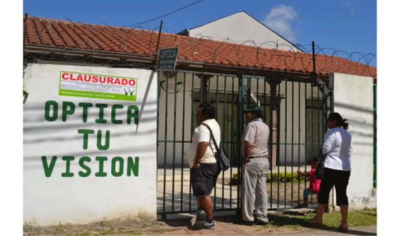 Entidades municipales procedieron a la clausura de negocios en terrenos de la Alcaldía.