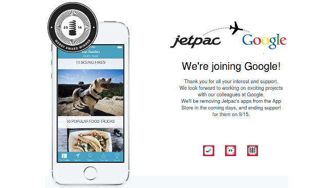 Jetpac se une a Google; recomendaciones de lugares con base en imágenes