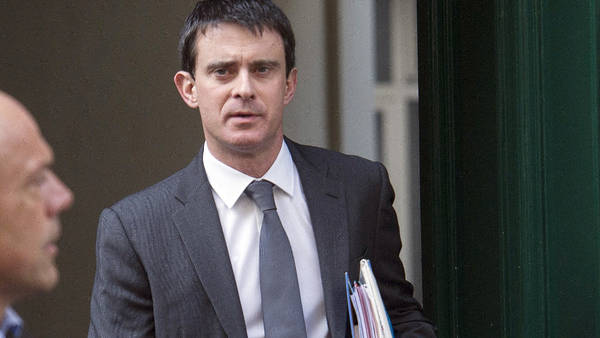 Manuel Valls, el renunciante primer ministro de Francia. (AFP)