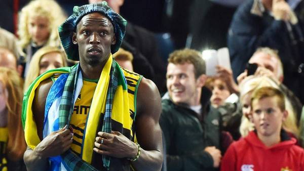 Usain Bolt, uno de los protagonistas de la posta jamaiquina en los Juegos de la Commonwealth. (AFP)