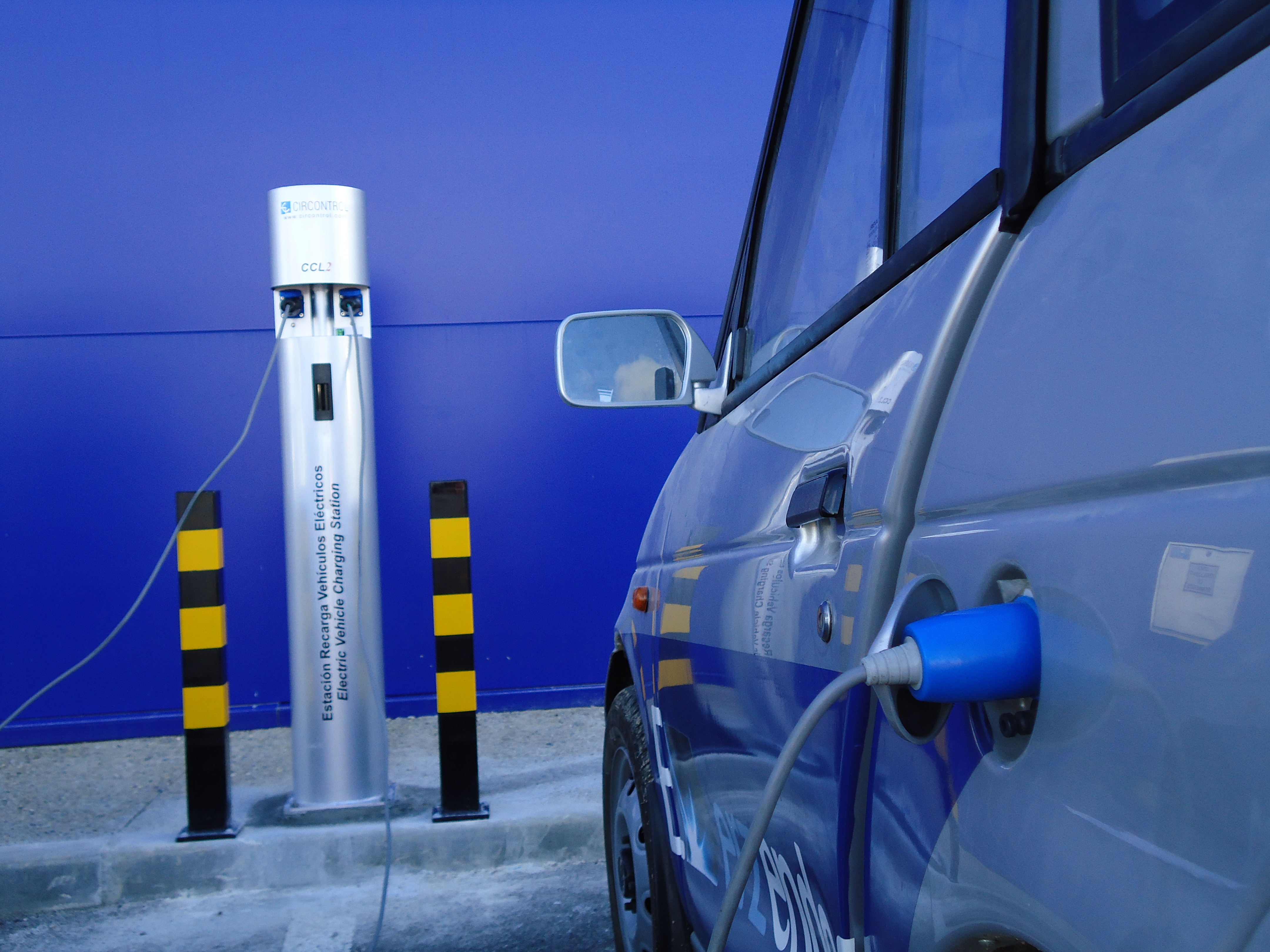 recarga de coche de hidrogeno