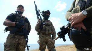 Militares en Ucrania