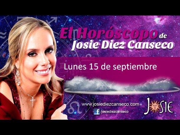 Josie Diez Canseco: Horóscopo del lunes 15 de septiembre (VIDEO)