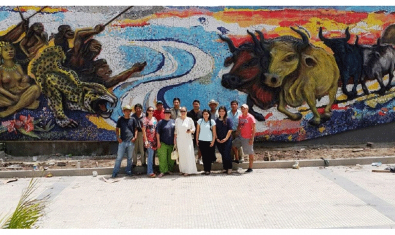 Habrá serenata y entrega del mural de El Arenal