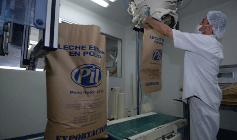 La industria PIL que exporta leche en polvo busca incrementar su producción.