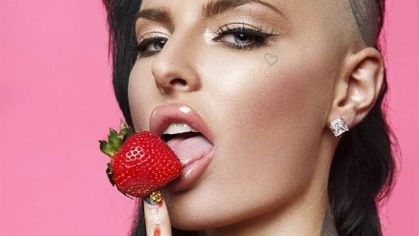 Christy Mack, estrella del cine porno y víctima de violencia de género.