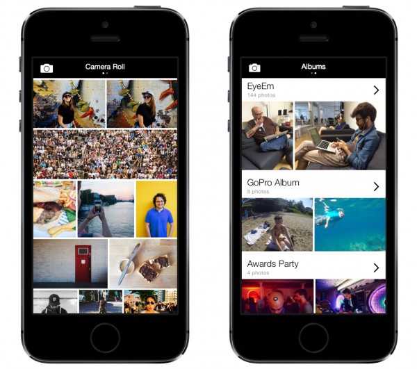 EyeEm_camera_roll EyeEm para iOS