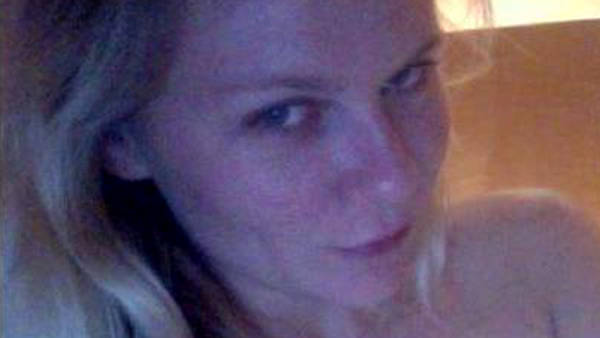 Kirsten Dunst, en una foto hackeada que terminó en la web.