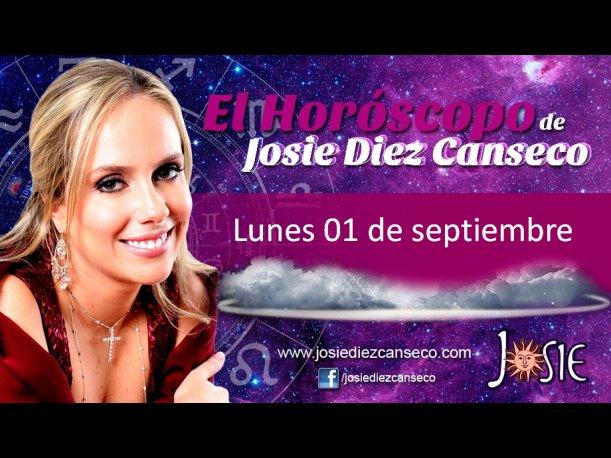 Josie Diez Canseco: Horóscopo del lunes 01 de septiembre (VIDEO) Josie Diez Canseco: Horóscopo del lunes 01 de septiembre (VIDEO)