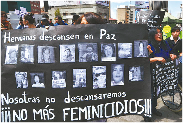 Cada Tres D As Se Registra Un Feminicidio En Bolivia Nuevo Protocolo