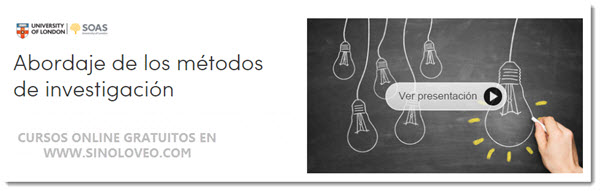 Cursos: Abordajes en los métodos de investigación