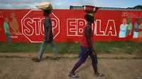 Campaña contra el ébola en Monrovia
