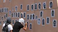 Manifestacion por estudiantes desaparecidos.
