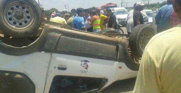Un accidente carretera Warnes