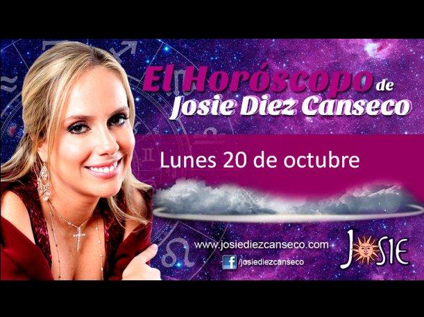 Josie Diez Canseco: Horóscopo del lunes 20 de octubre (VIDEO)
