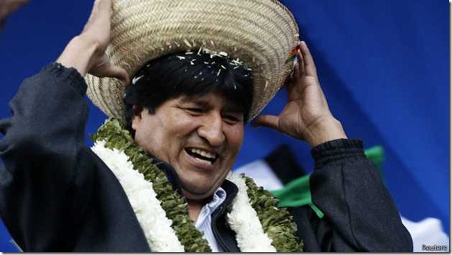 Evo Morales llegó a la presidencia de Bolivia en 2006.