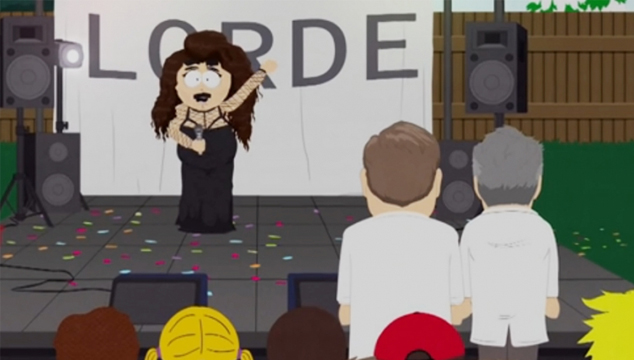 imagen Lorde cantó la canción con la que la parodiaron en South Park
