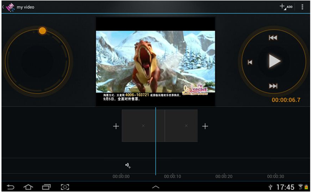 edición de video en android