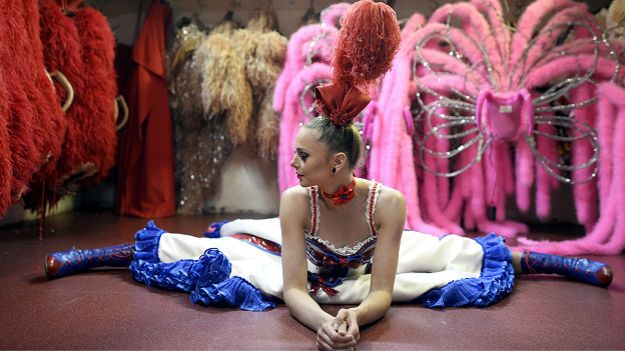 Bailarina de cancan
