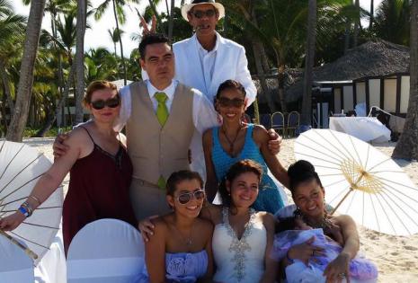 La familia de la novia