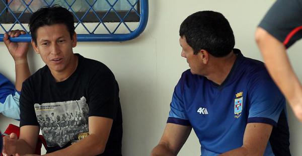 Joselito vaca no fue parte del entrenamiento con Blooming que este lunes trabajó con miras al partido que sostendrán el miércoles con Nacional Potosí en la Villa Imperial