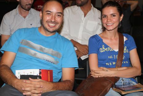 Tomás Bascopé y Judith Serrano