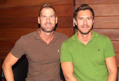 Richard Loorbach y Juan Carlos Menacho