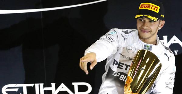 Hamilton ganó este domingo el Gran Premio de Abu Dabi y se convirtió por segunda vez campeón del mundo de Fórmula Uno