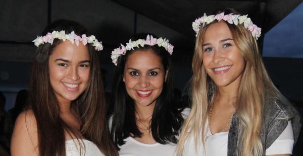 Nicole Bruckner, Cecilia Aguirre y Julieta Maldonado