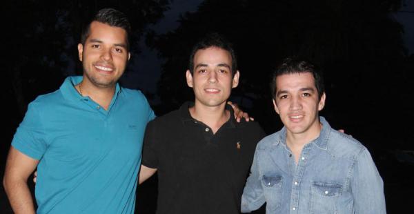 Carlos Álvarez, Guillermo Ardaya y Leonardo Ardaya