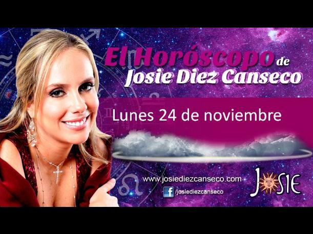 Josie Diez Canseco: Horóscopo del lunes 24 de noviembre (VIDEO)