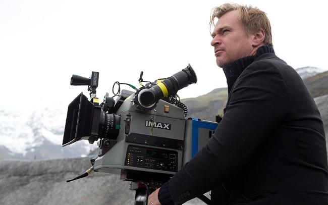 Christopher Nolan en el rodaje de 'Interstellar'