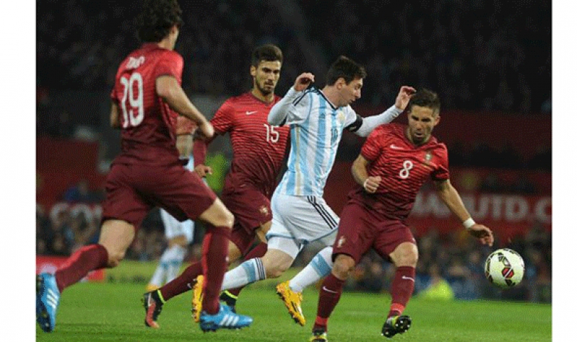 Portugal:1-0: amargó más a Argentina