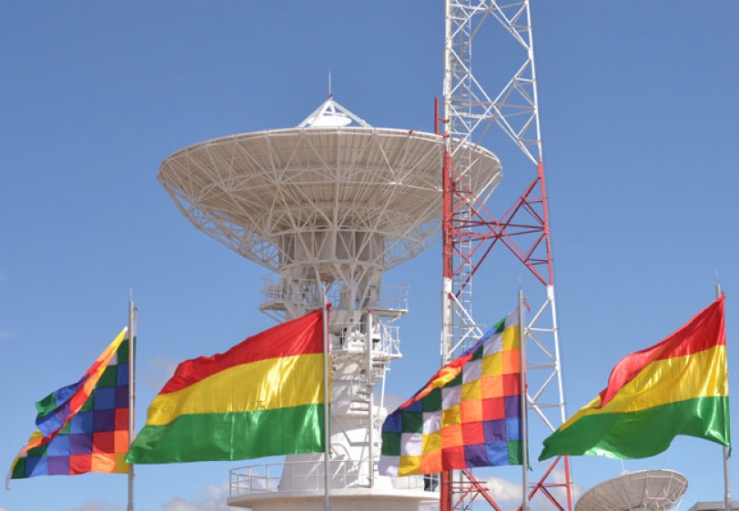 ABE prevé facturar $us 7 millones por servicios del satélite Túpac Katari hasta fin de año