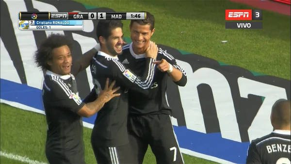 Granada 0 -Real Madrid 1