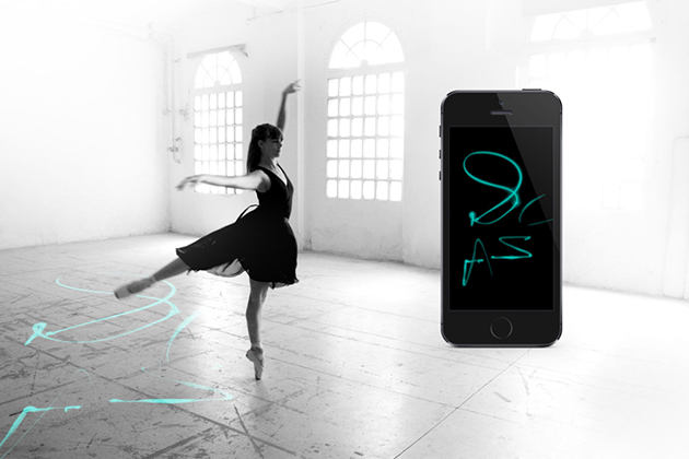 Una placa Arduino convierte a una bailarina en una artista del pincel