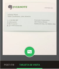 evernote android escanear tarjetas evernote android escanear tarjetas