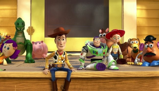 Una imagen del final de Toy Story 3