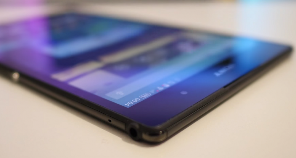 Z3 Tablet compact diseño y acabados