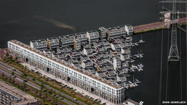 Diseño de apartamentos flotantes