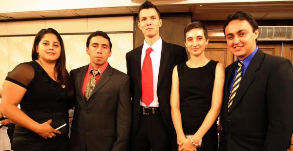 Mónica García, Alberto Vaca Chávez, Ernesto Rodríguez, Rosalía Guerrero y Erick Saa