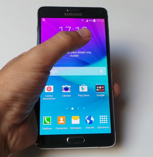 Using the Samsung Galaxy Note 4