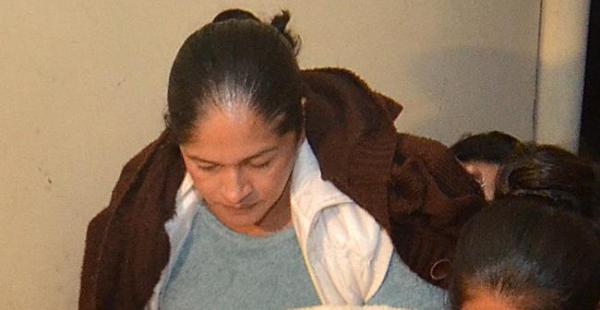 Selva Camacho, excomunicadora de YPFB, prestó este miércoles sus declaraciones ante la Fiscalía de La Paz