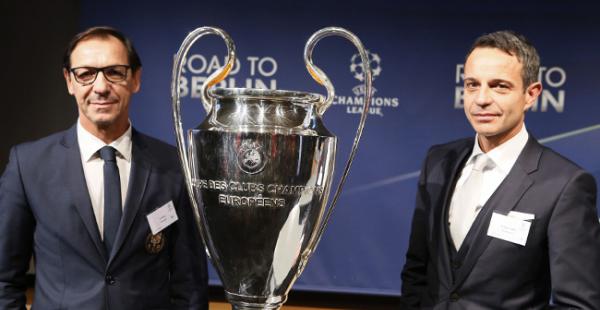 Este lunes la UEFA realizó el sorteo de los cotejos de los octavos de final de la Liga de Campeones de Europa