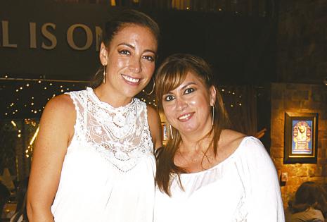 Karina Mercado y Beatriz Aguilar.