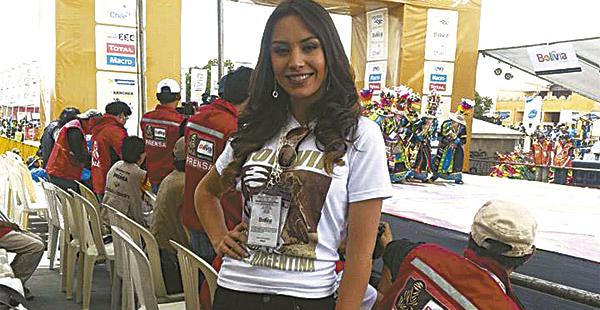 Claudia Arce será la figura femenina del programa