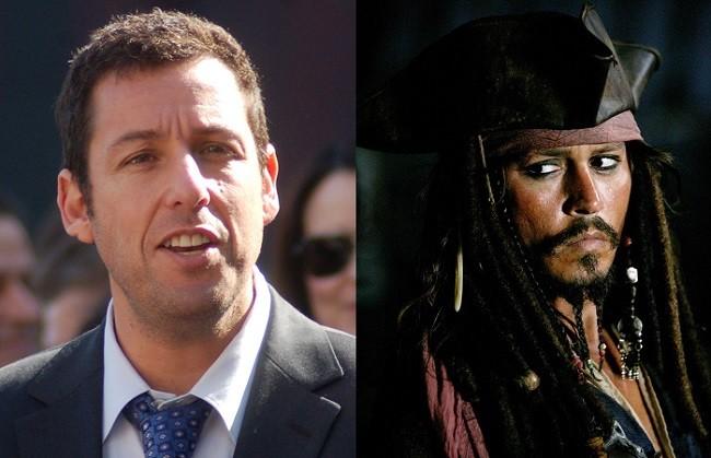 Adam Sandler y Johnny Depp