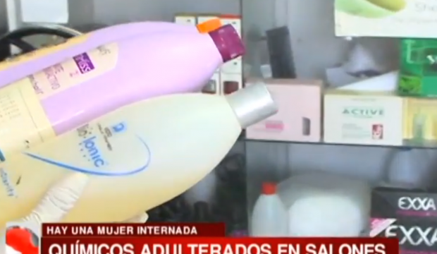 Salones de belleza utilizan químicos adulterados