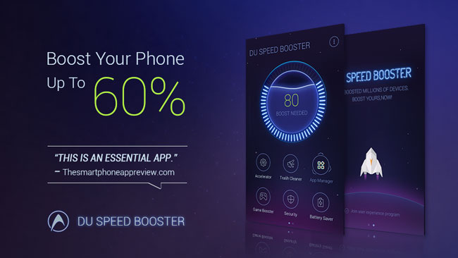 Aplicacion DU Speed Booster